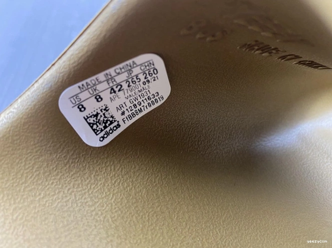 Slide Yeezy GW1931 Adidas Ochre 0907